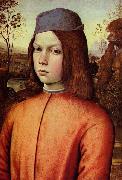 Pinturicchio Portrait of a Boy by Pinturicchio oil painting artist