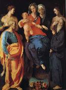Pontormo Holy Family painting