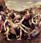 Raphael Deposition of Christ, oil painting