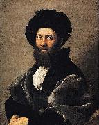 Raphael Portrait of Baldassare Castiglione oil on canvas