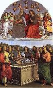 Raphael The Coronation of the Virgin painting