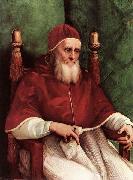 Raphael Portrait of Pope Julius II, oil on canvas