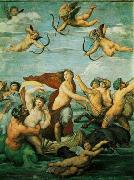 Raphael his only major mythology oil on canvas