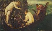 Tintoretto The Deliverance of Arsenoe painting