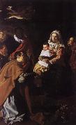 Velasquez Three Oriental doctor's blessing china oil painting artist