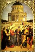 Raphael marriage of the virgin oil on canvas