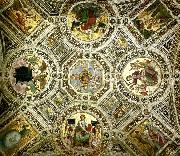 Raphael the ceiling of the stanza della segnatura, vatican palace oil on canvas