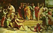 Raphael the death of ananias china oil painting reproduction