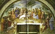 Raphael parnassus oil painting