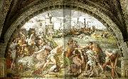 Raphael raphael in rome- in the service of the pope oil painting