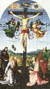 Raphael crucifixon with oil on canvas