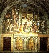 Raphael raphael in rome- in the service of the pope oil painting
