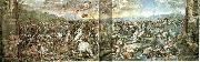 Raphael battle of the milvian bridge oil painting