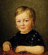 Anonymous Child with toy figures china oil painting artist