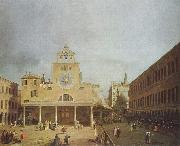 Canaletto Platz vor San Giacomo di Rialto in Venedig. china oil painting reproduction