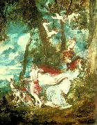 J.M.W.Turner venus and adonis painting