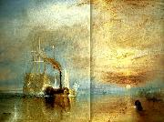 J.M.W.Turner the fighting temeraire oil painting on canvas