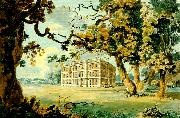 J.M.W.Turner radley hall from the south east oil painting on canvas