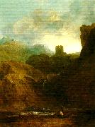 J.M.W.Turner dolbadarn castle oil on canvas