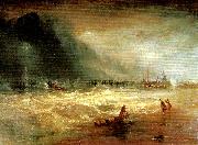 J.M.W.Turner life-boat and manby apparatus going off to a stranded vessel oil