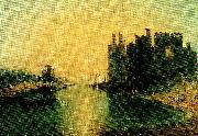 J.M.W.Turner caernarvon castle oil on canvas