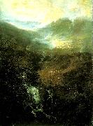 J.M.W.Turner morning amongst the coniston oil on canvas