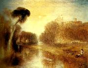J.M.W.Turner schloss rosenau, oil painting on canvas