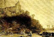 J.M.W.Turner dumblain abbey, scotland painting