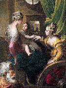PARMIGIANINO Mystic Marriage of Saint Catherine oil painting artist