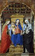 Bergognone The Mystic Marriage of Saint Catherine of Alexandria and Saint Catherine of Siena china oil painting artist