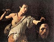 Caravaggio David painting