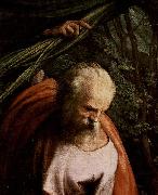 Correggio Ruhe auf der Flucht nach agypten, mit Hl. Franziskus oil on canvas