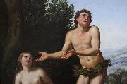 Domenichino Dieu reprimandant Adam et Eve china oil painting artist
