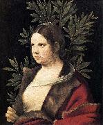 Giorgione Portrait of a Young Woman oil painting artist