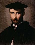 PARMIGIANINO Portrait of a Man oil on canvas