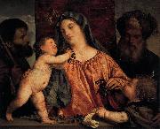 Titian Madonna of the Cherries china oil painting artist