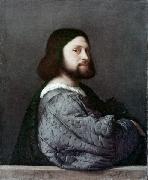 Titian Herr in Blau china oil painting artist