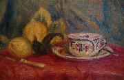 Pierre Auguste Renoir Lemons and Teacup painting