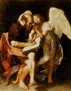 Caravaggio Saint Matthew and the Angel painting