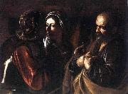 Caravaggio Denial of Saint Peter painting