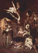 Caravaggio Nativity with St. Francis and St Lawrence china oil painting artist