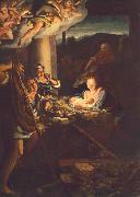 Correggio Nativity oil painting on canvas