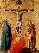 MASACCIO Crucifixion oil on canvas