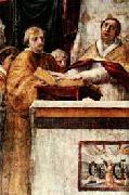 Raphael Oath of Leo III painting