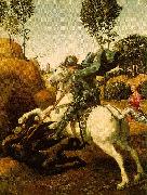 Raphael Saint George and the Dragon oil painting on canvas