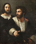 Raphael Self portrait with a friend china oil painting artist