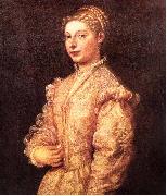 Titian Portrait of Titians daughter Lavinia oil painting picture wholesale
