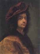 Baciccio Self-Portrait painting