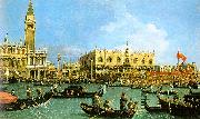 Canaletto The Basin of San Marco on Ascension Day oil on canvas