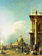 Canaletto Entrance to the Grand Canal from the Piazzetta oil on canvas